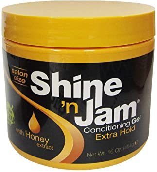 AMPRO SHINE 'N JAM GEL EXTRA HOLD 16 OZ